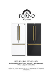 Forno Espresso Gallipoli FFFFD1974-31BLK Manual Del Usuario