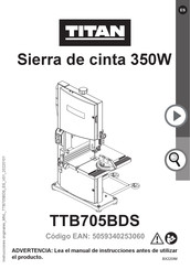 Titan TTB705BDS Manual Del Usuario