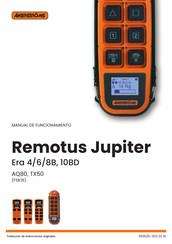 Akerstroms Remotus Jupiter 10BD Manual De Funcionamiento