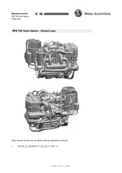 Weber Automotive MPE 750 Turbo Marine Manual De Servicio