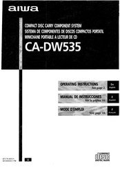 Aiwa CA-DW535 Manual De Instrucciones