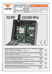 Cardin ZVL565.01 Manual De Instrucciones