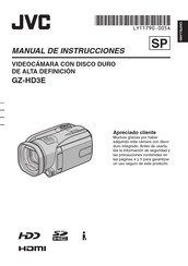 JVC GZ-HD3E Manual De Instrucciones