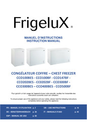 Frigelux CCO100BES Manual De Uso