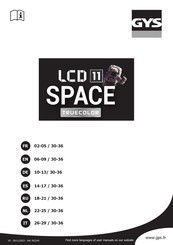 GYS LCD SPACE 11 TRUE COLOR Manual Del Usuario