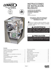 Lennox Merti Serie Instrucciones De Instalación