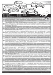 ECS Electronics HN-870-DX Instrucciones De Montaje