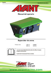 AVANT A457676 Manual Del Operario