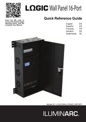 Iluminarc LOGIC Wall Panel 16-Port Guía De Referencia Rápida