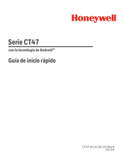 Honeywell CT47X1N Guia De Inicio Rapido