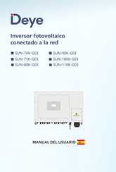 Deye SUN-110K-G03 Manual Del Usuario