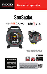 RIDGID SeeSnake CSx VIA Manual Del Operador