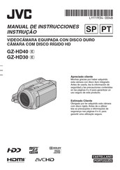 JVC GZ-HD30 Manual De Instrucciones