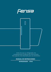 FENSA RTI4S Manual De Instrucciones