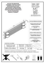 ME MARCKERIC 13026 Instrucciones De Montaje