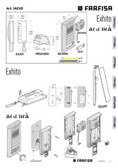Farfisa 1AEXD Instrucciones De Instalación
