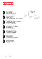 Franke FMY DRIP-FREE 60 Manual De Uso