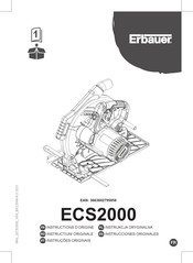 Erbauer ECS2000 Instrucciones