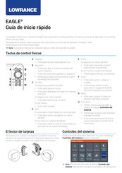 Lowrance EAGLE 5 Guia De Inicio Rapido