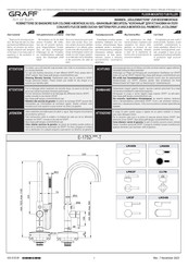 GRAFF Cameo E-1752 T Serie Instrucciones De Montaje Y Servicio