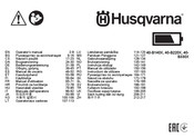 Husqvarna 40-B140X Manual De Usuario