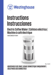 Westinghouse WKCMGO11WH Manual De Instrucciones