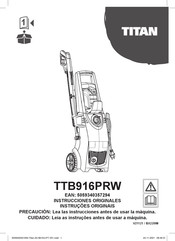 Titan TTB916PRW Instrucciones Originales