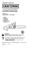 Craftsman 358.341180 Manual De Instrucciones