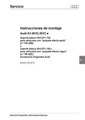 Audi 8V3.071.126.L Instrucciones De Montaje