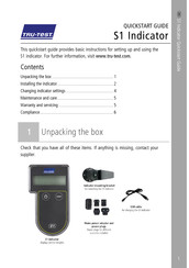 Tru-Test S1 Weigh System Guia De Inicio Rapido