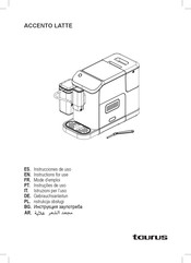 Taurus ACCENTO LATTE Instrucciones De Uso