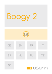 osann Boogy 2 Manual De Instrucciones