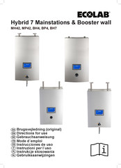 Ecolab Hybrid 7 Mainstations & Booster wall BP4 Instrucciones De Uso