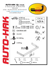 AUTO-HAK A21A Manual Del Usuario