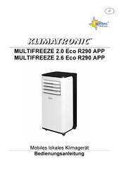 Suntec Wellness KLIMATRONIC MULTIFREEZE 2.6 Eco R290 APP Manual Del Usuario