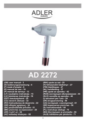 Adler europe AD 2272 Manual De Uso