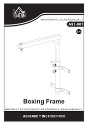 HOMCOM A93-001 Instrucciones De Montaje