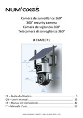 Num'axes CAM1071 Manual De Instrucciones