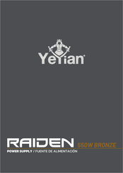 Yeyian Raiden 550 Manual De Instrucciones