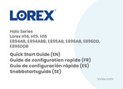 Lorex E896DD Serie Guía De Configuración Rápida