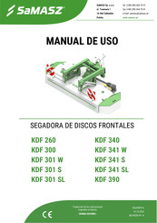 SaMASZ KDF 260 Manual De Uso