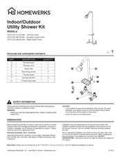 Homewerks 3070-250-CH-B-WS Instrucciones De Instalación