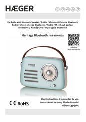 HAEGER Heritage Bluetooth Instrucciones De Uso