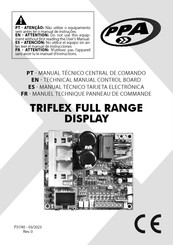 PPA TRIFLEX FULL RANGE DISPLAY Manual Tecnico