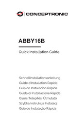 Conceptronic ABBY16B Guía De Instalación Rápida