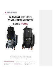 DEPURECO PUMA 12 Manual De Uso Y Mantenimiento