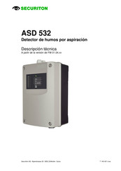 Securiton ASD 532 Descripción Técnica