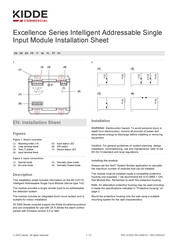 Kidde Excellence Serie Hoja De Instalación