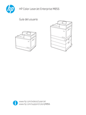 HP Color LaserJet Enterprise M856 Guia Del Usuario