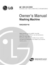 LG WM2496H M Serie Manual Del Propietário